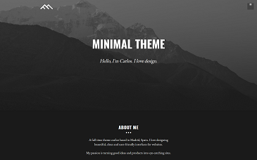 minimal dark
